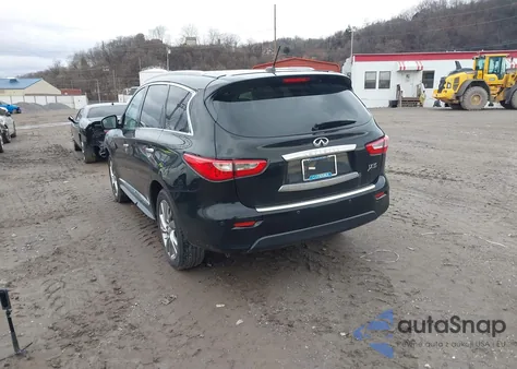 2013 Infiniti Jx35 z USA, uszkodzony, nr VIN 5N1AL0MM1DC347636